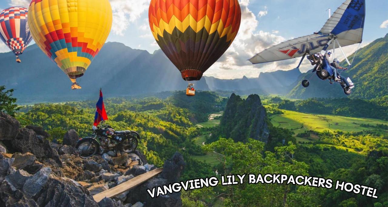 Vang Vieng Lily Backpackers Hostel Esterno foto